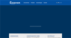 Desktop Screenshot of lindner-washtech.com